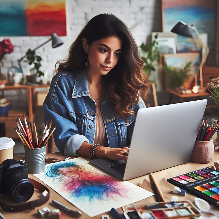 creative-young-woman-working-laptop-her-studio_1297251-10242