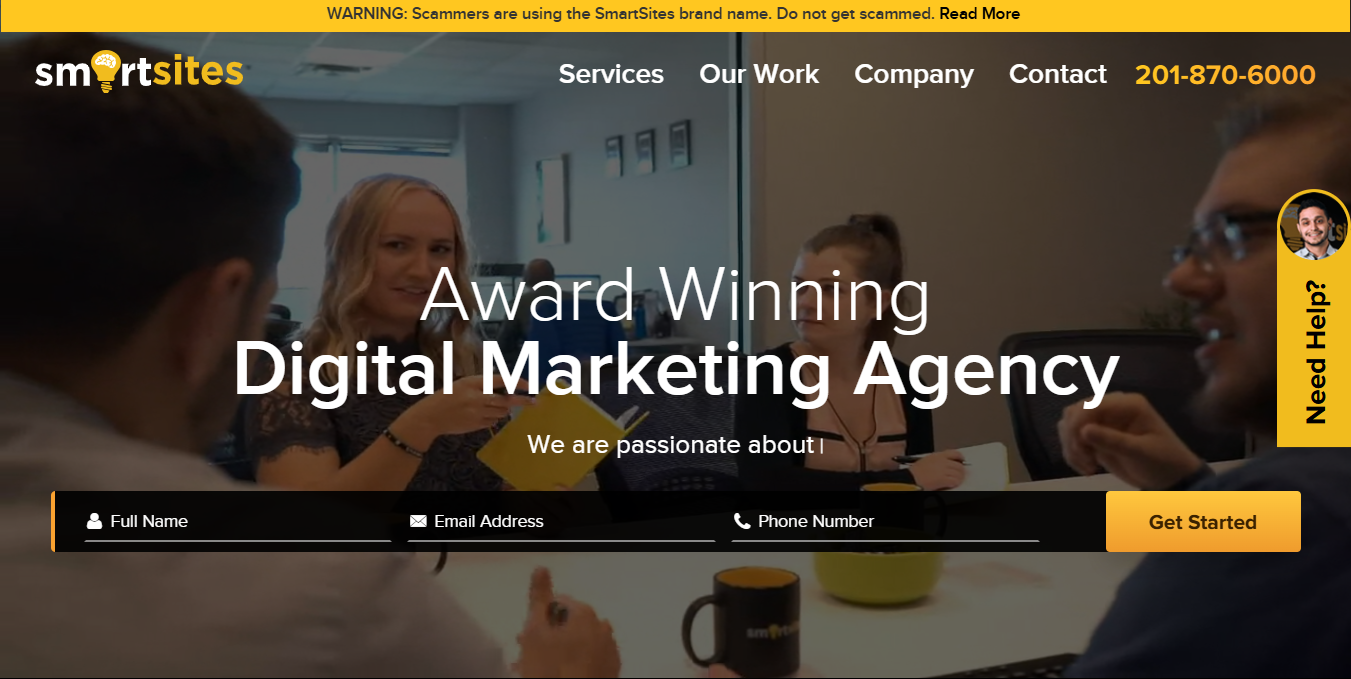 digital marketing website design