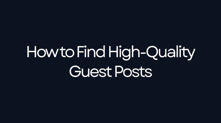 Read more about the article How to Find High-Quality “Write for Us” SEO Pages